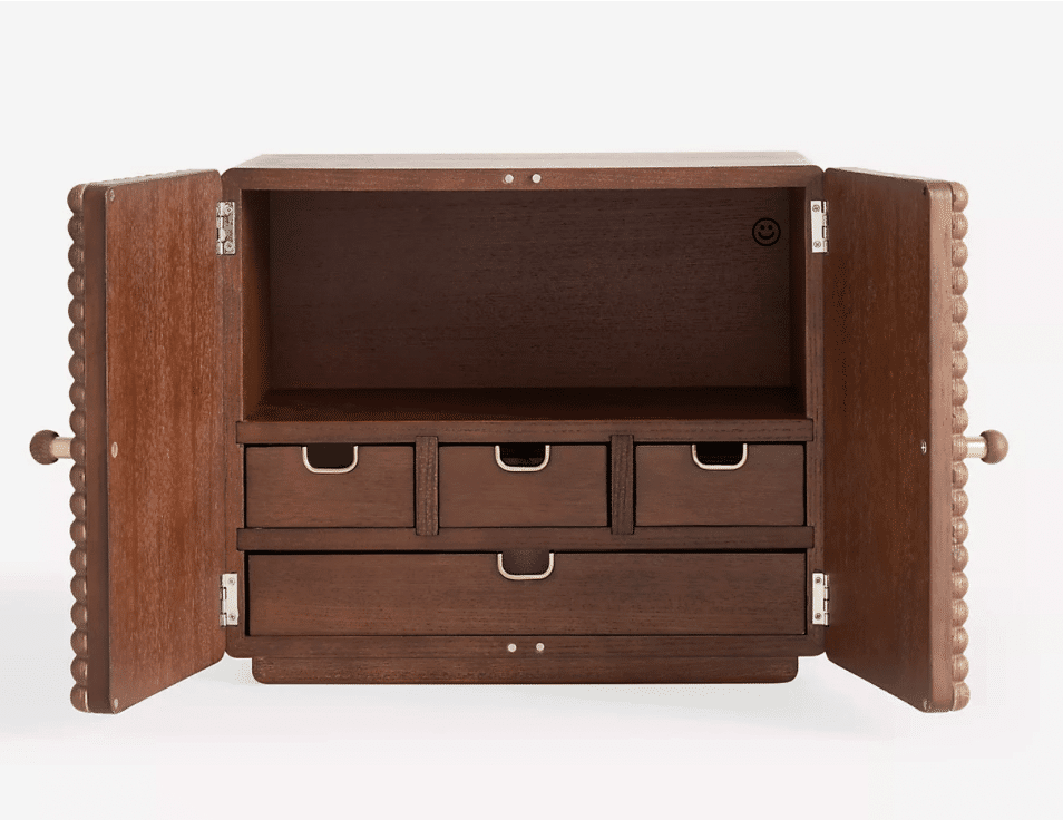 pippa wood jewelry cabinet from anthropologie