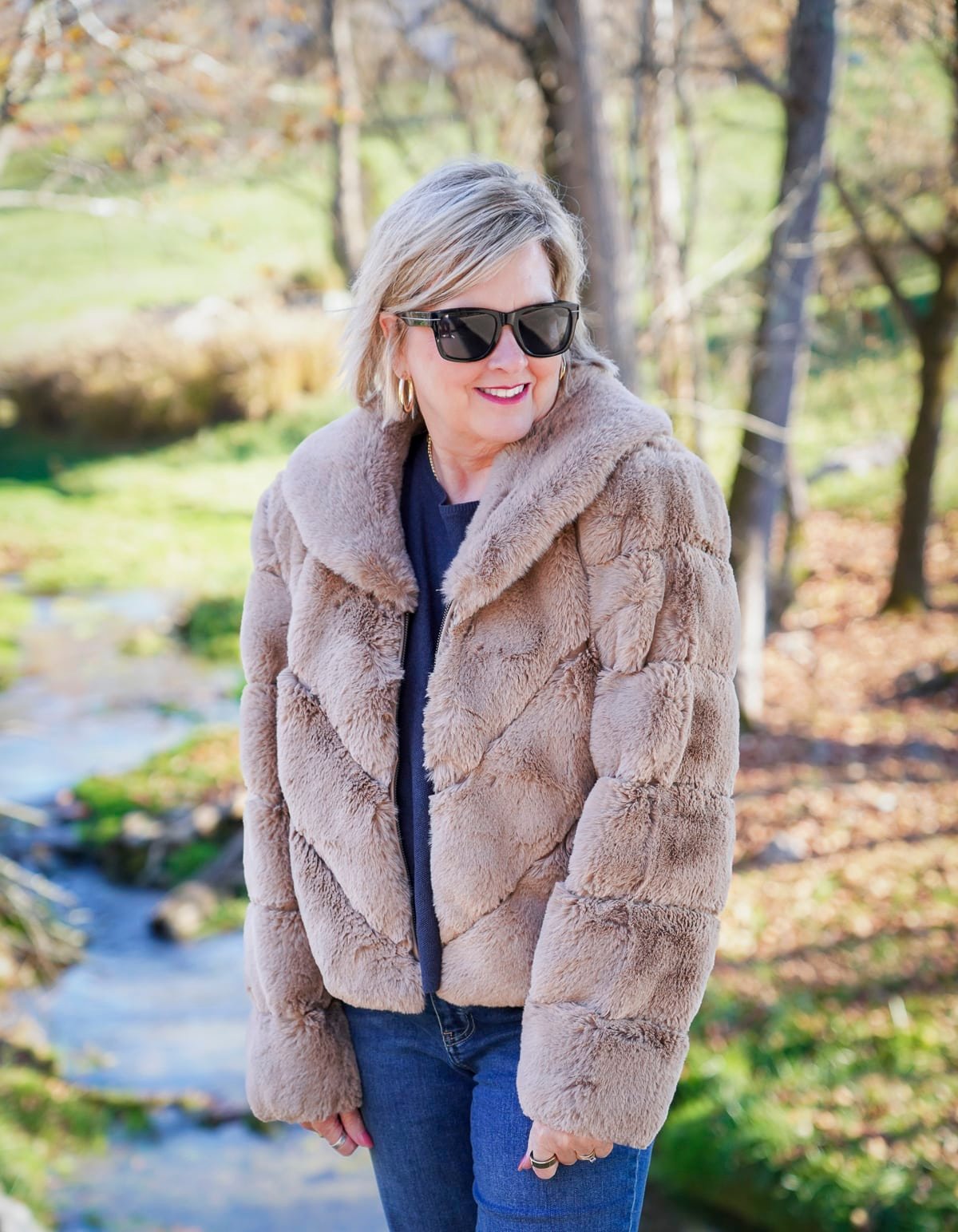 Faux Fur Chubby Jacket