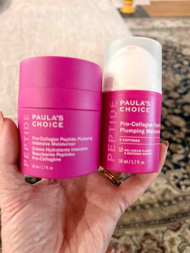 Paula's Choice Peptide moisturizers for winter skin over 50