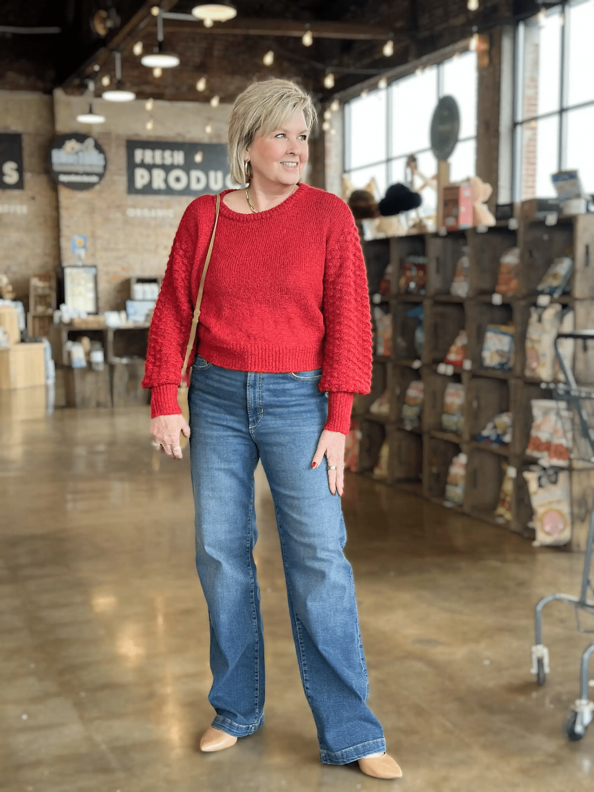 True Red Flattering Color for Women OVer 50