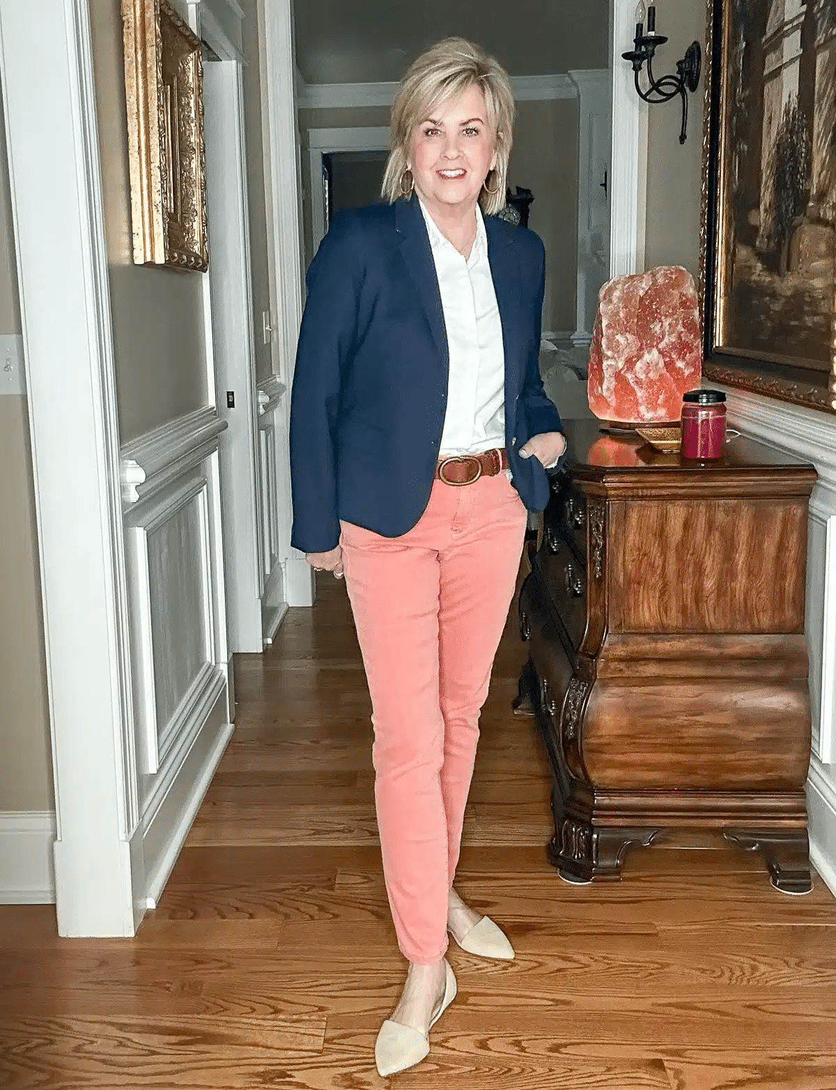 Coral for Spring and Summer on Woman Over 50