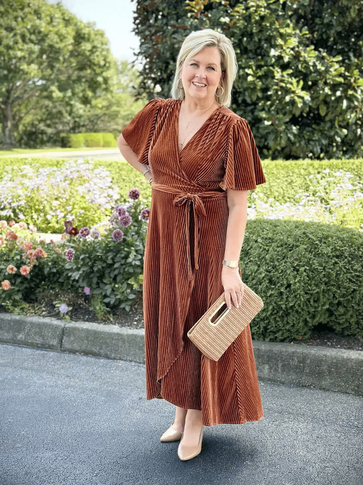 Terracotta Burnt Orange Rust for Women with Warm Undertone
