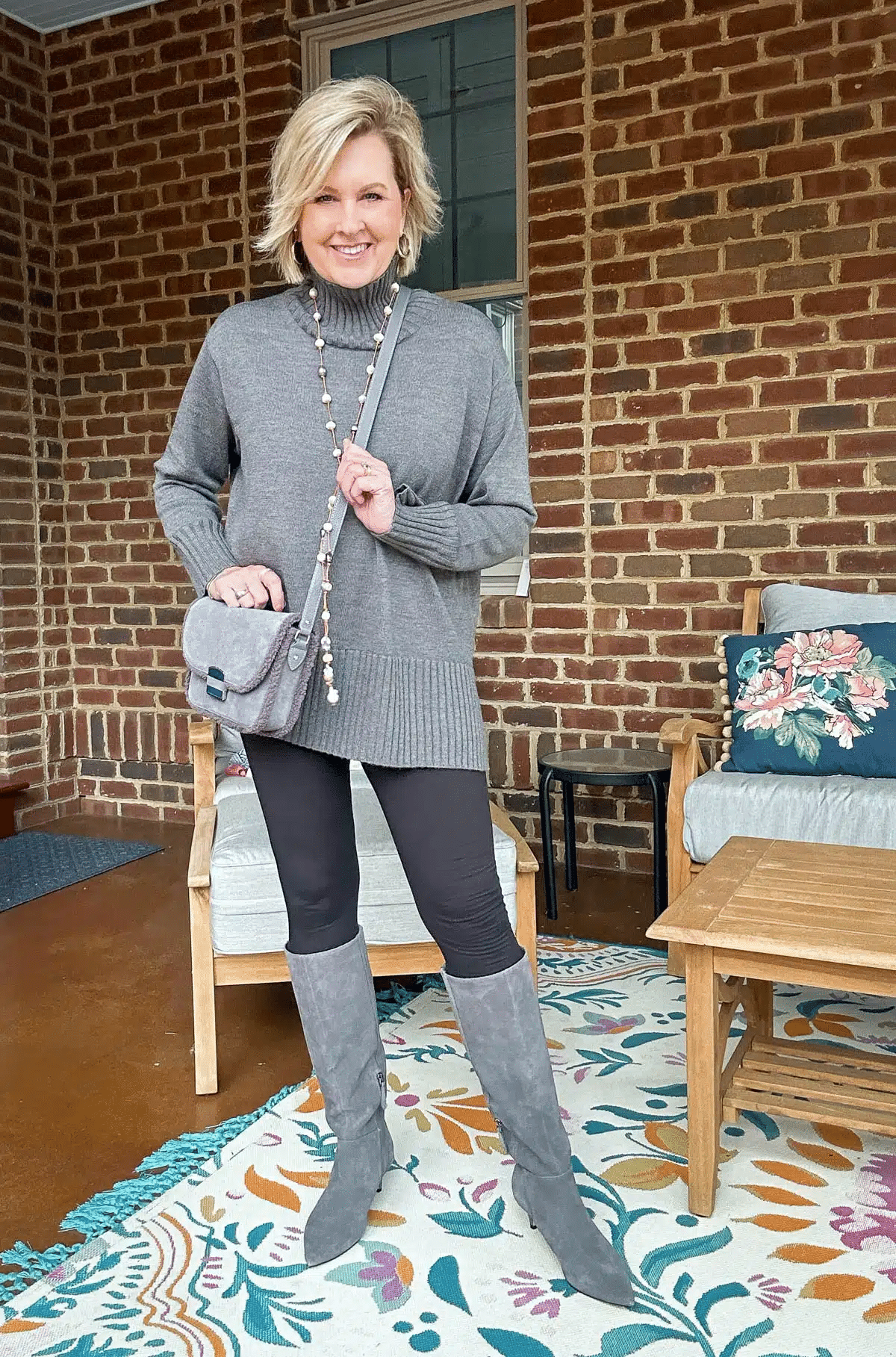 How to Wear Gray as Woman Over 50