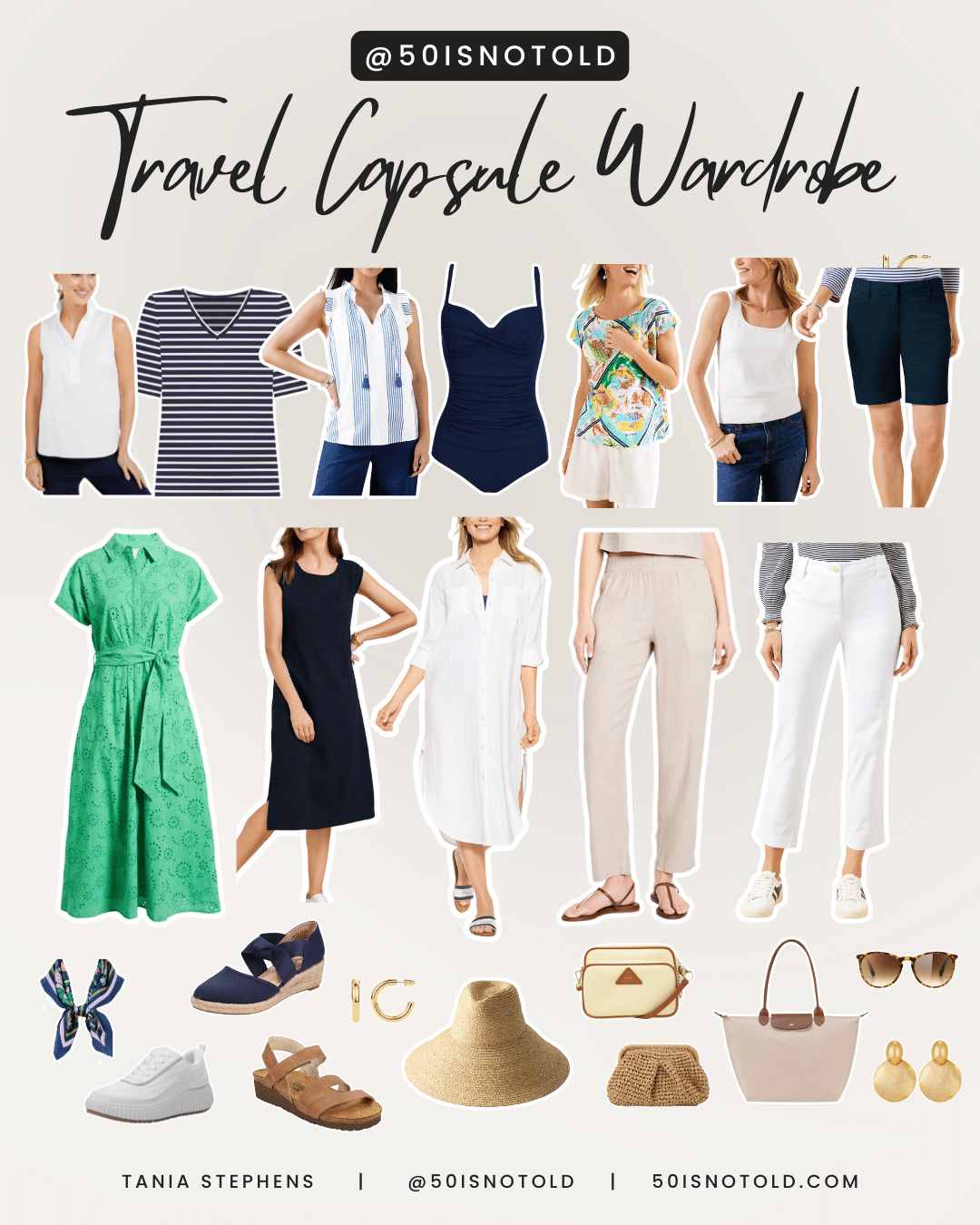 travel capsule wardrobe summer women over 50