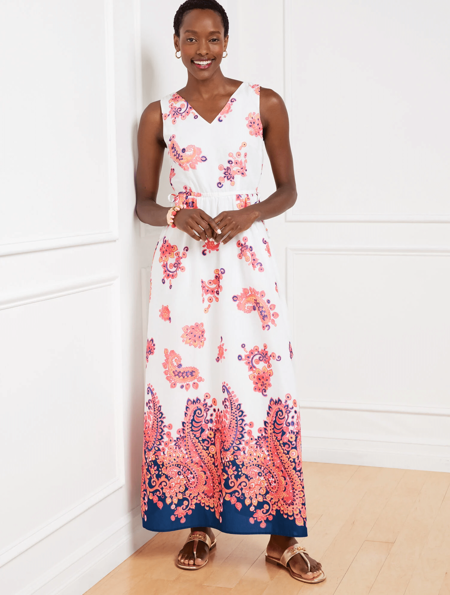 Best Summer Maxi Dresses for Women Over 50 floral paisley tania stephens