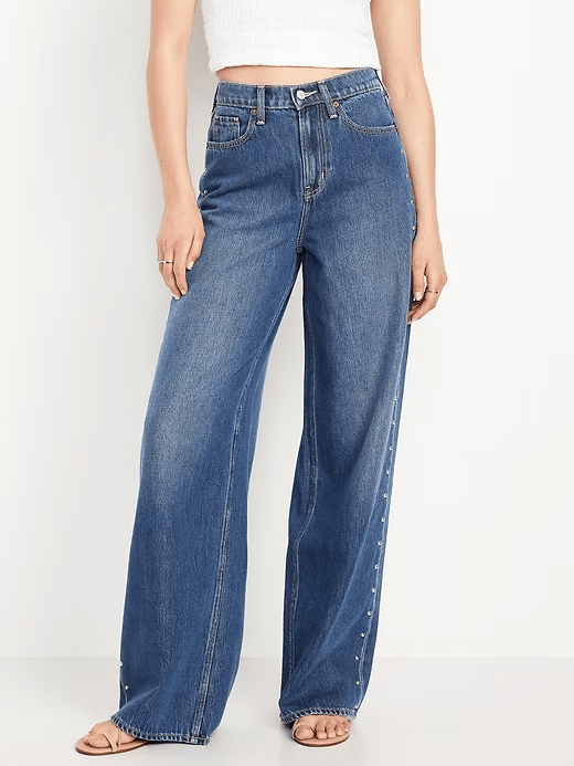 The Best Summer Jeans for Women Over 50 (That Aren't Too Hot) old navy high waisted