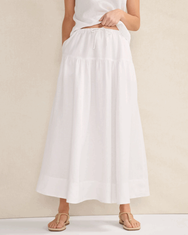  tania stephens 50 is not old white skirt tiered talbots