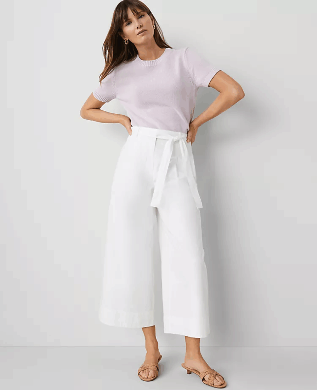 How to Stay Cool Without Showing A Lot of Skin tania stephens 50 is not old belted pants