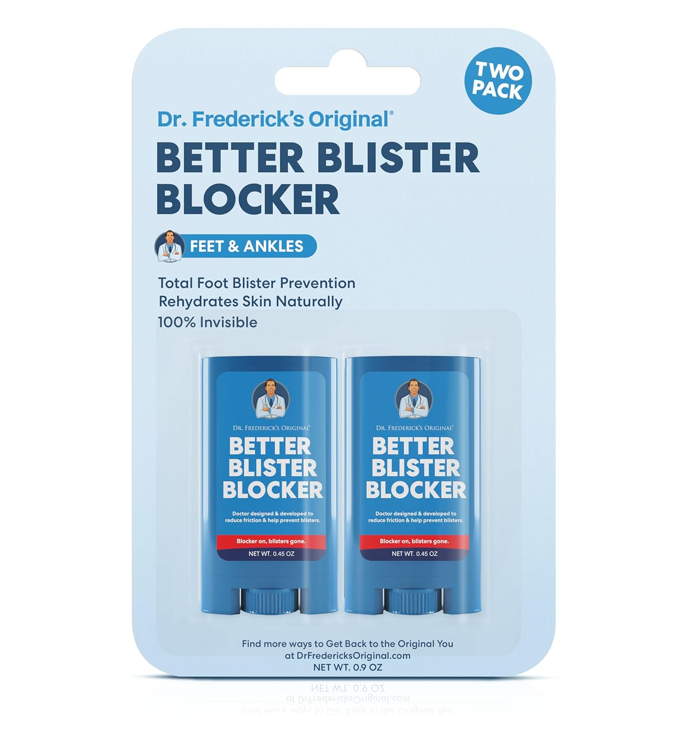 Dr. Frederick's Original Better Blister Blocker TO HELP PREVENT BLISTERS IN YOUR SANDALS THIS SUMMER WHILE YOU BREKA THEM IN 