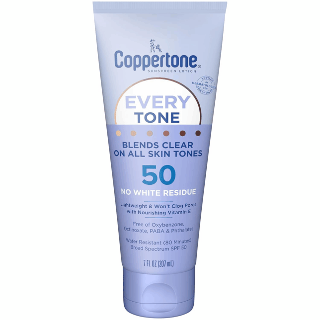 Best Drugstore Sunscreens for Mature Skin coppertone sunscreen lotion spf 50 is not old