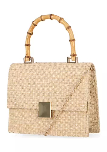 Affordable Straw Bags You’re Sure To Love fashion blogger tania stephens 50 is not old  jessica mcclintock