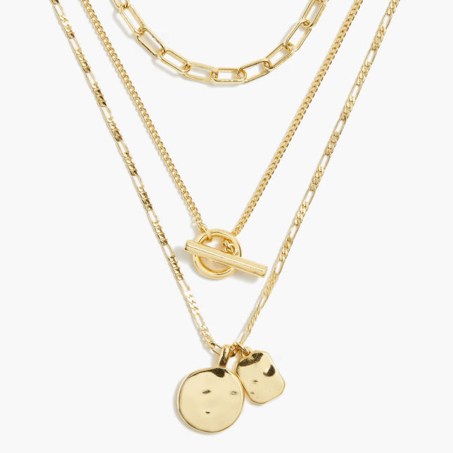 How to Wear a Statement Necklace Over 50 tania stephens 50 is not old fashion blogger fashion over 60 layered j crew