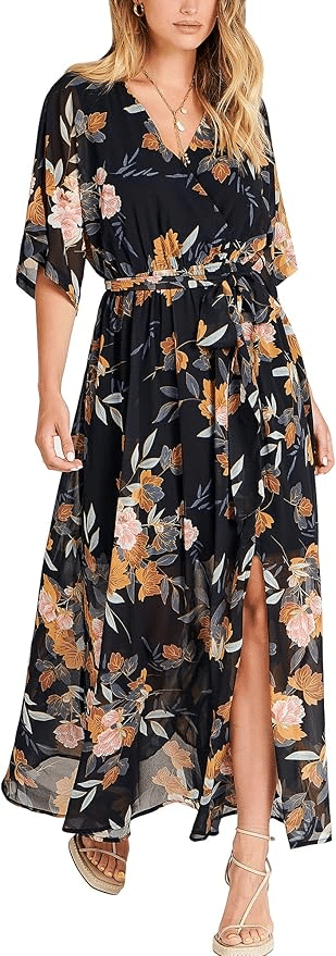Amazon’s Most Flattering Dresses for Women Over 50 This Summer floral print tania stephens