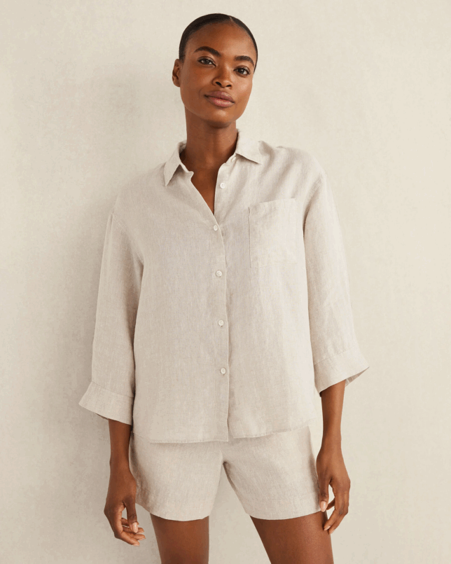 Lightweight Button-Downs That Won’t Make You Sweat tania stephens 50 is not old fashion blogger talbots