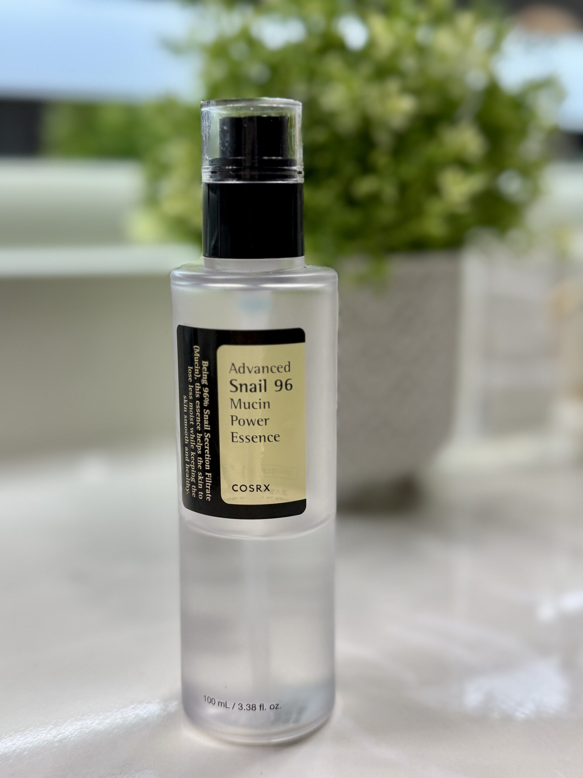 COSRX Advanced Snail 96 Essence repairs and protects the skin barrier