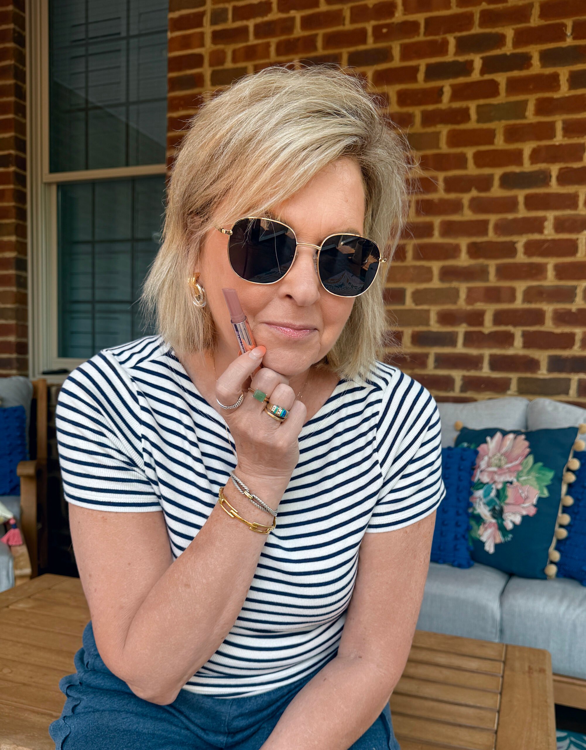 Tania Stephens using Tarte maracuja Lip products from the Amazon Prime Day Sale