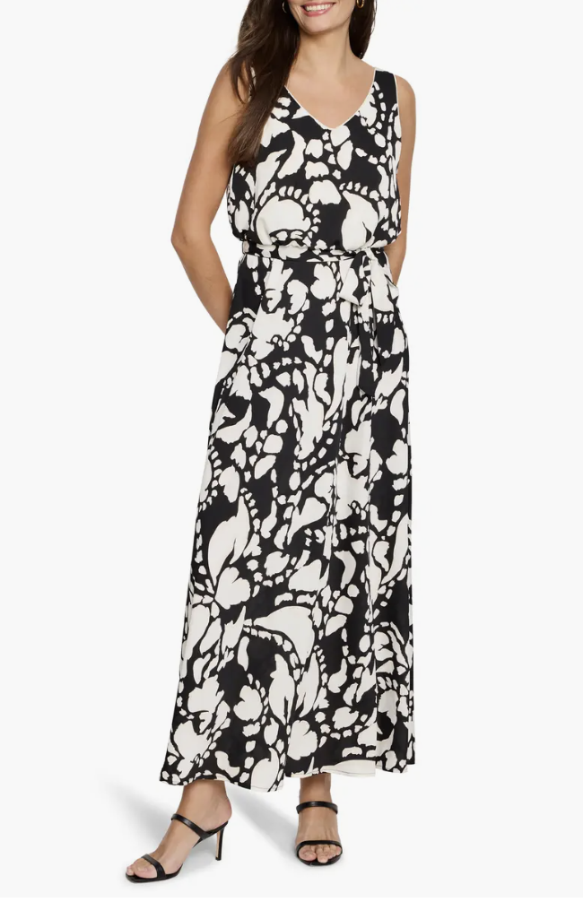 NIC + ZOE Bianca Evening Petal Maxi Dress