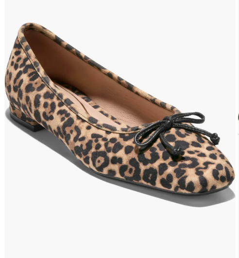 Cole Haan Bethany Ballerina Flat Leopard Fashion Finds for Fall Women Over 50 2025