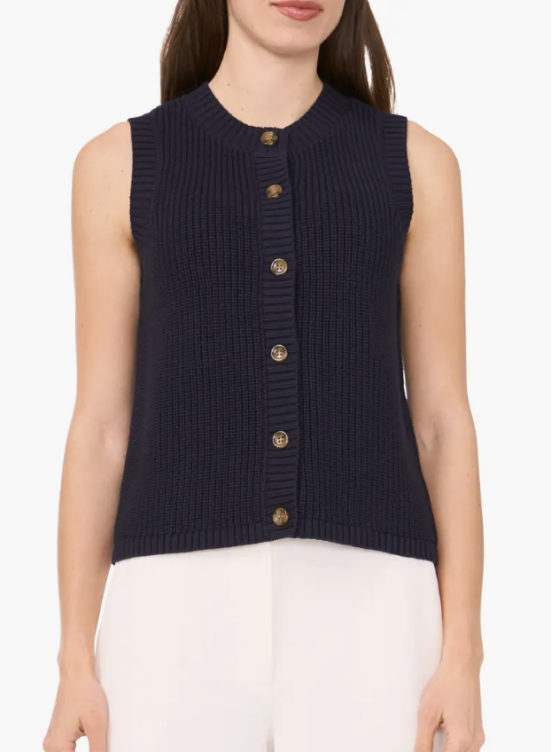 NSALE NORDSTROM ANNIVERSARY SALE FINDS Halogen Sleeveless Cotton Cardigan