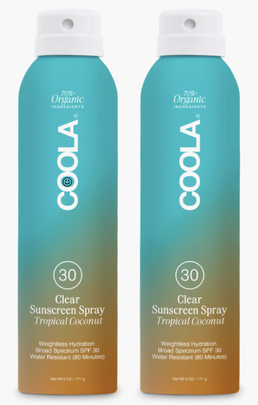 COOLA Clear Sunscreen Spray Set NORDSTROM ANNIVERSARY SALE FINDS
