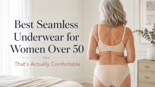 Seamless underwear comfort for over 50 graphic