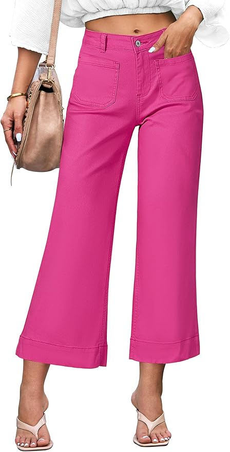 HOT PINK COLORFUL PANTS FROM AMAZON