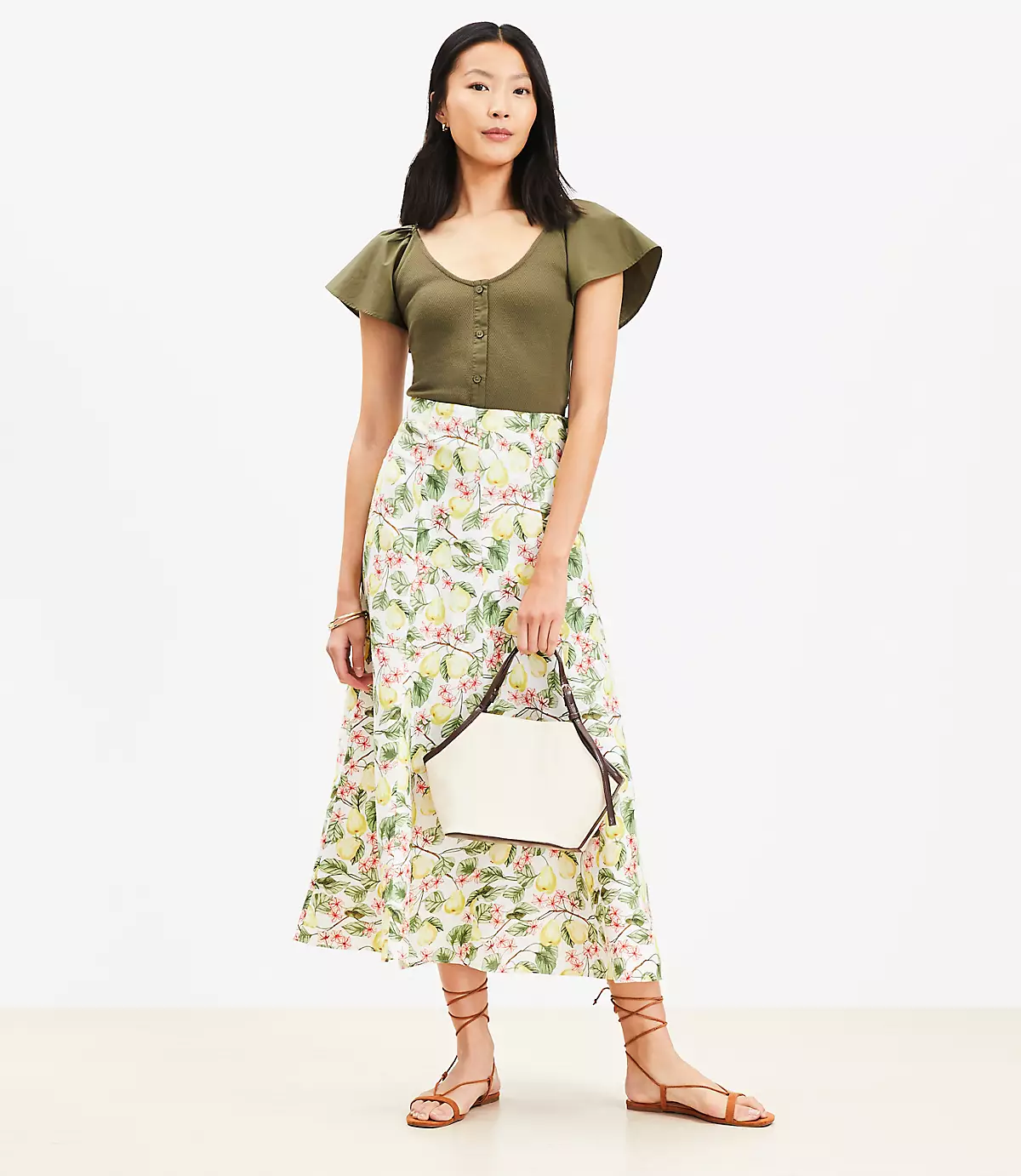 The Best Skirts for Women Over 50 tania stephens 50 is not old fashion blogger floral
