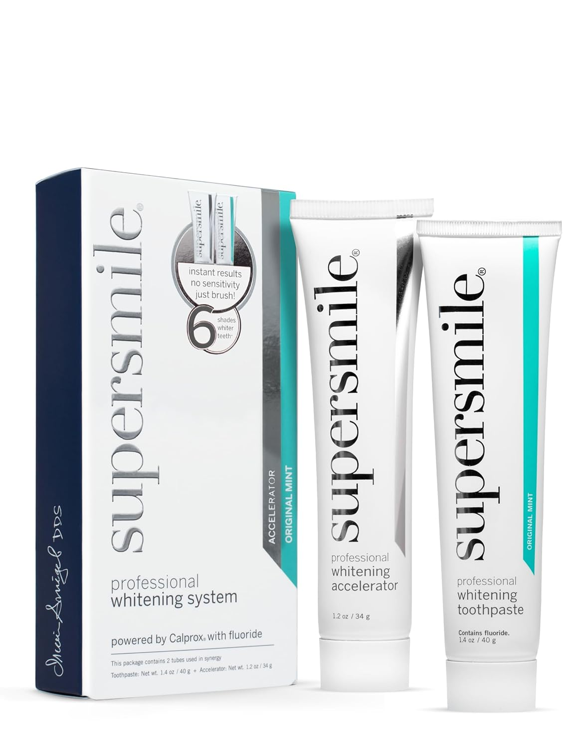 The Best Teeth Whiteners for Women Over 50 tania stephens 50 is not old fashion blogger supersmile kit