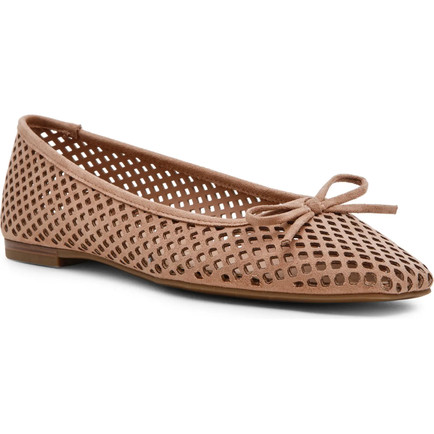 Anne Klein Perforated Ballet Flat SHOES TO WEAR FOR FALL WHEN IT'S STILL HOT OUTSIDE