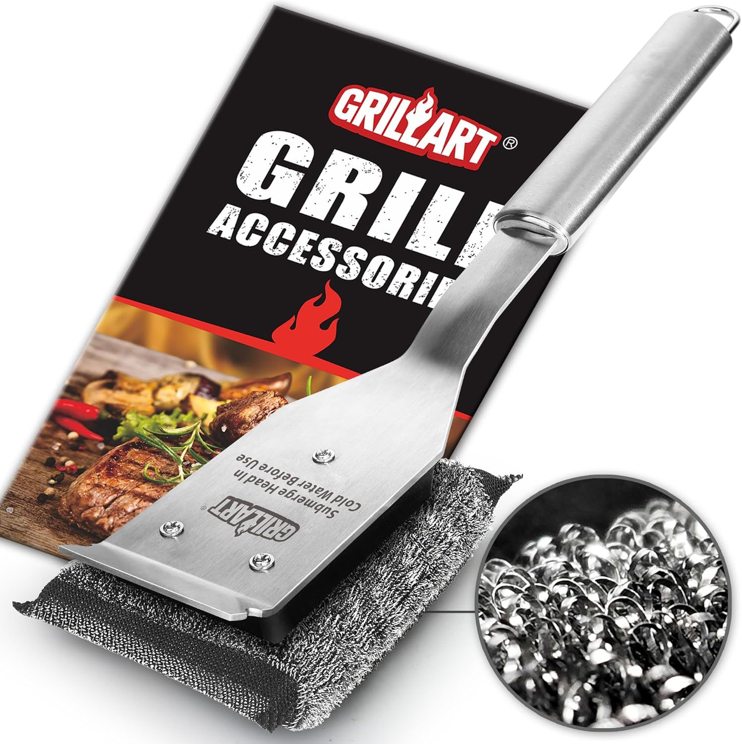 Bristle Free Grill Brush AMAZON PRIME HOME FINDS