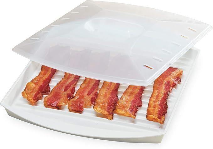 Microwavable Bacon Grill AMAZON PRIME HOME FINDS 