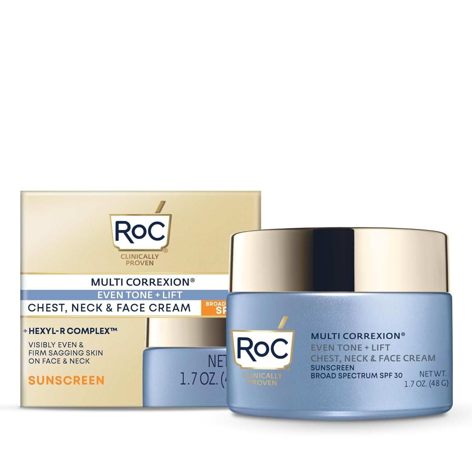 Best Neck Creams And Why You Should Use Them tania stephens 50 is not old fashion blogger RoC