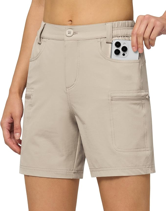 Shorts That Won’t Leave You Exposed This Summer tania stephens 50 is not old fashion blogger hiking