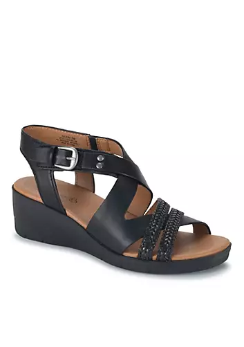 Wedge Sandals That Are Easy To Wear tania stephens 50 is not old fashion blogger baretraps
