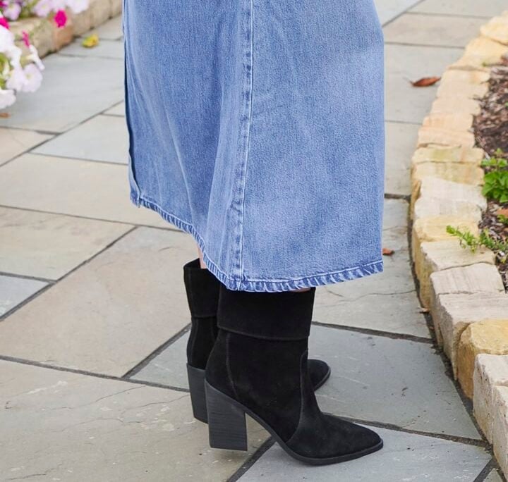 BLOCK HEEL BOOTIE