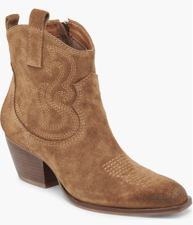Western Style Is Trending in 2025. Here’s How to Wear It Over 50 fashion blogger tania stephens 50 is not old  cowboy bootie