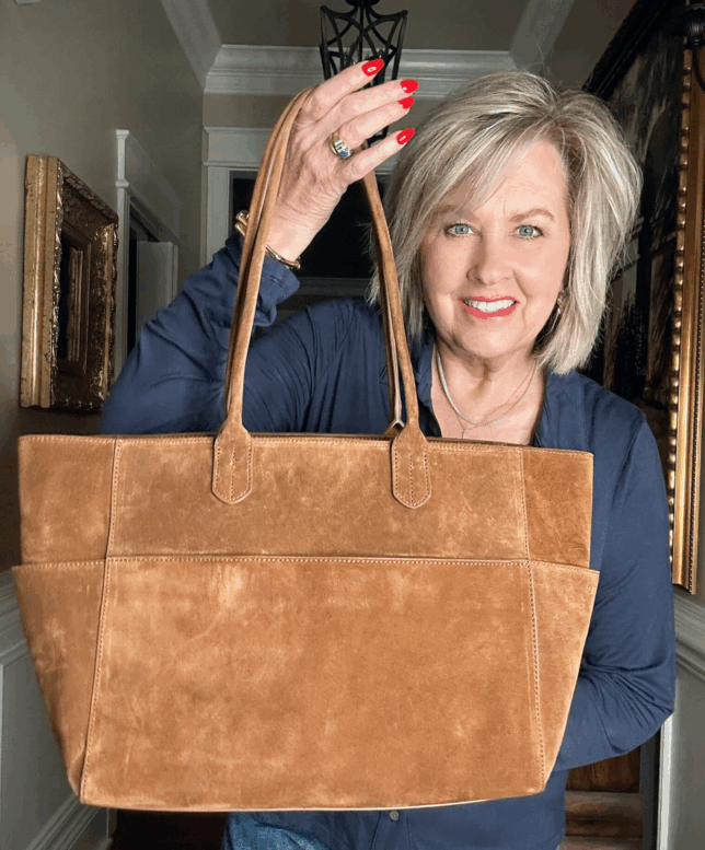 Tania Stephens showing FALL FASHION TRENDS 2025 FOR WOMEN OVER 50
