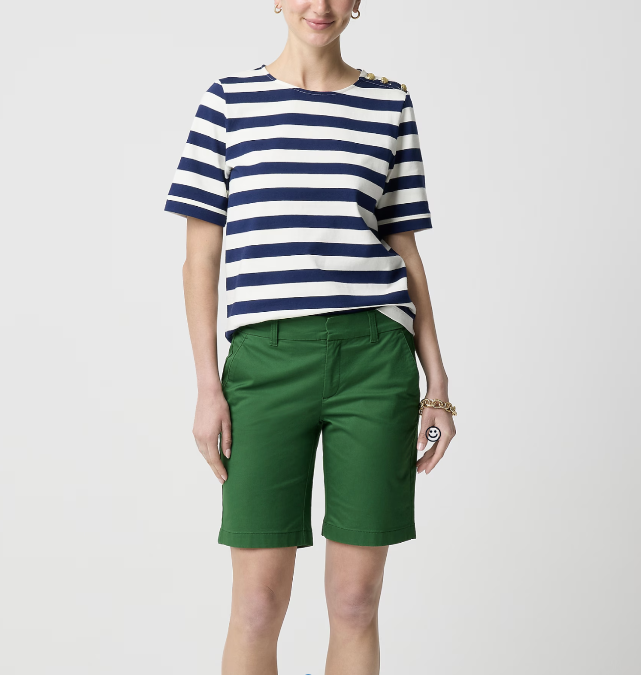 Shorts That Won’t Leave You Exposed This Summer  50 is not old fashion blogger  9 inch j crew