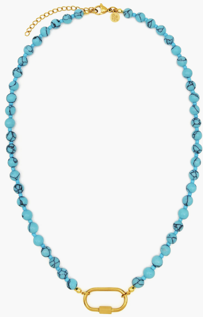 Chic and Timeless: Turquoise Jewelry Picks for Women Over 50 Tania Stephens 50 is not old fashion blogger modern