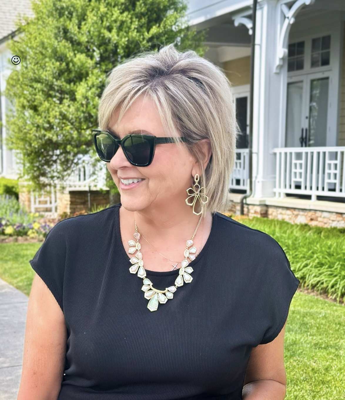 Over 50 Fashion Blogger, Tania Stephens is styling black cocktail dresses for women over 50 -16