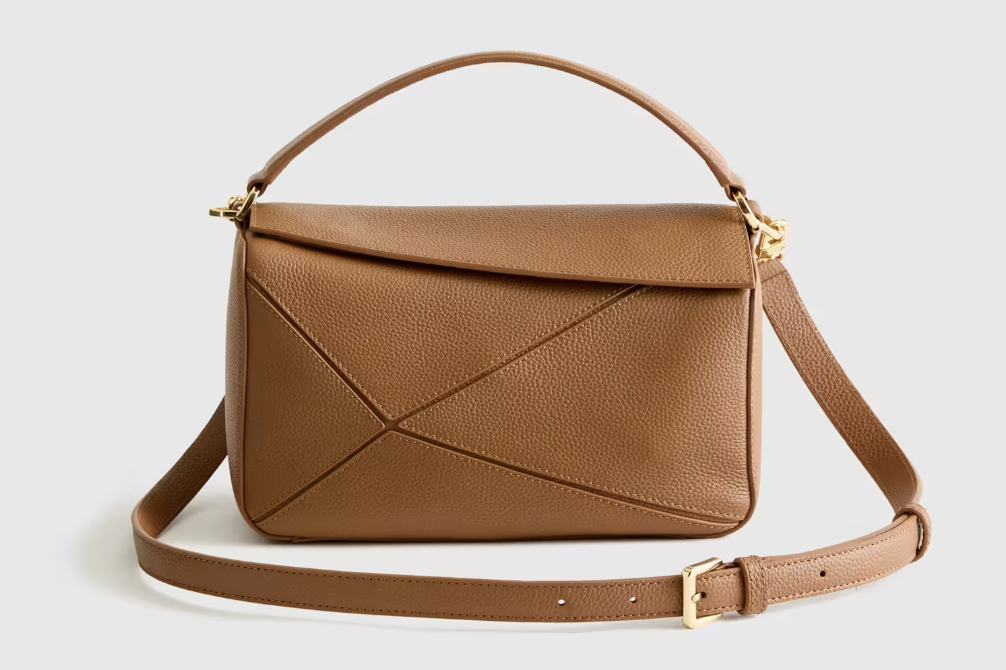 The Tan Bags You’ll Reach for Again and Again fashion blogger tania stephens 50 is not old  patchwork