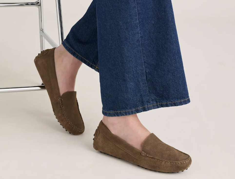 Comfort Meets Style: Women’s Loafers You’ll Love for Fall 2025 tania stephens 50 is not old fashion blogger suede quince