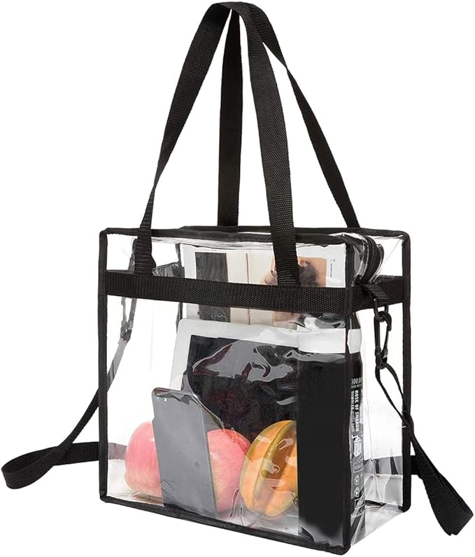Best Clear Bags for Game Day tania stephens 50 is not old fashion blogger football tote
