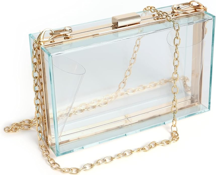 Best Clear Bags for Game Day tania stephens 50 is not old fashion blogger football clutch