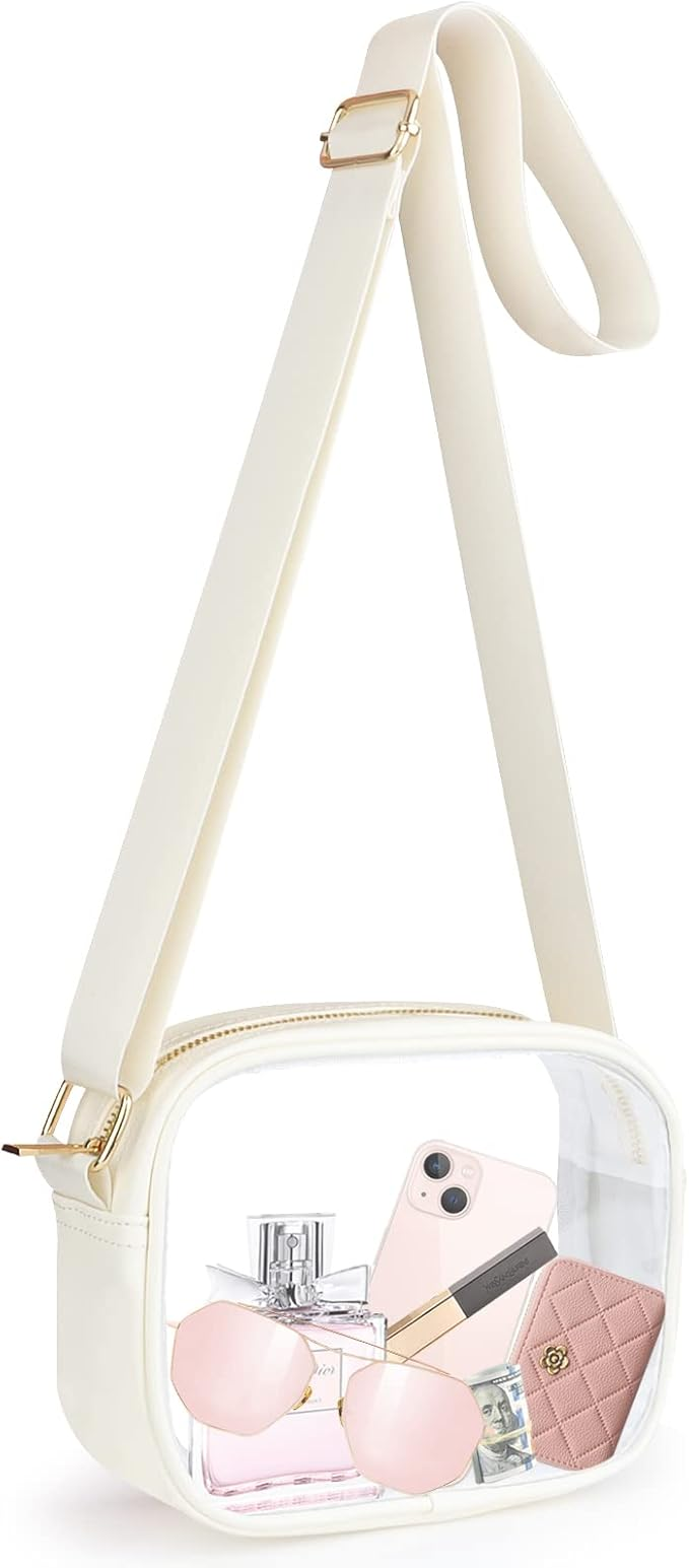 Best Clear Bags for Game Day tania stephens 50 is not old fashion blogger football gold 
