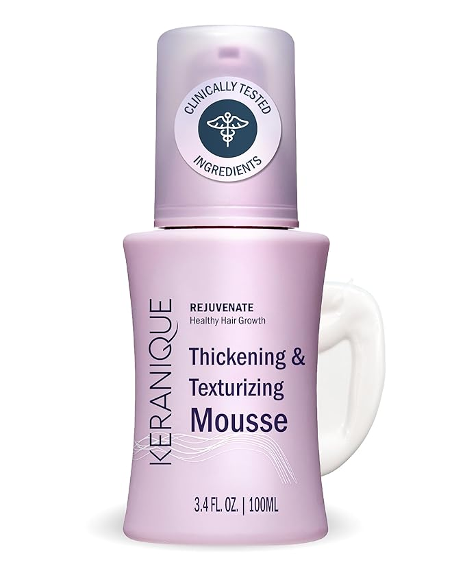 Best Volumizing Sprays & Mousses for Fuller Hair tania stephens 50 is not old fashion blogger  keranique