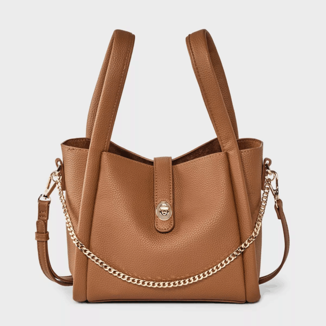 Mini Tote Crossbody Bag