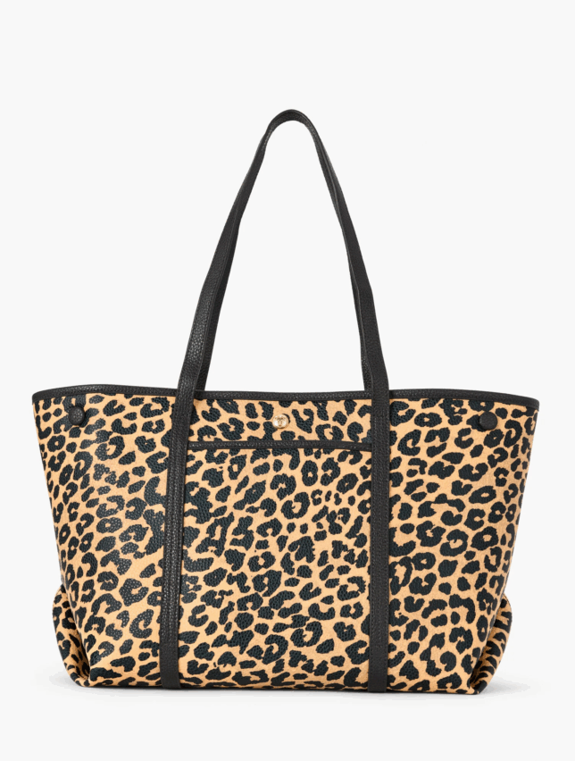 Talbots Leopard Tote
