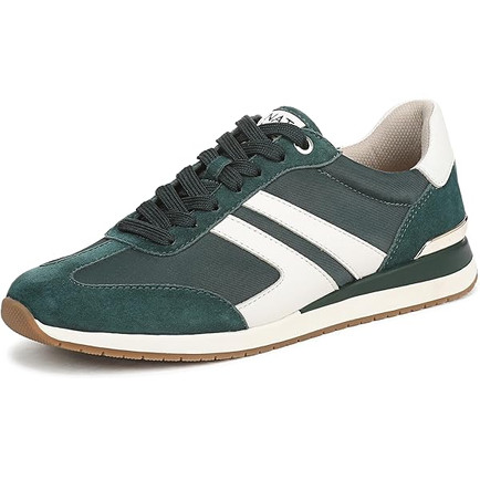 GREEN RETRO SPORTY SNEAKERS FOR WOMEN OVER 50