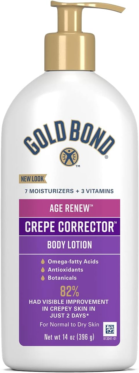 How to Smooth Crepey Skin on Your Neck and Arms (What Actually Works!) tania stephens 50 is not old fashion blogger gold bond